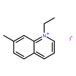 Quinolinium, 1-ethyl-7-methyl-, iodide