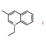 QUINOLINIUM, 1-ETHYL-3-METHYL-, IODIDE