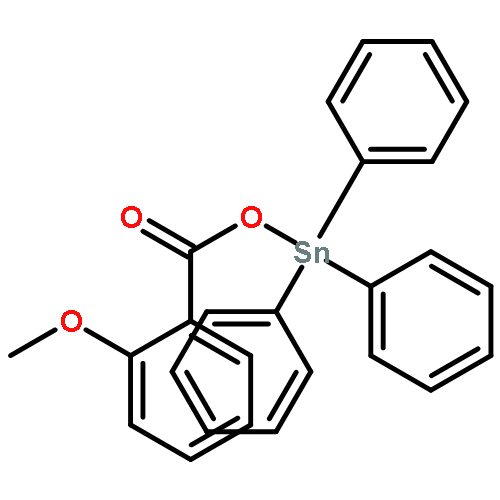 STANNANE, [(2-METHOXYBENZOYL)OXY]TRIPHENYL-