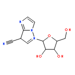 5H-Imidazo[1,2-b]pyrazole-7-carbonitrile,5-b-D-ribofuranosyl-