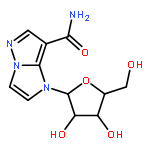 1H-Imidazo[1,2-b]pyrazole-7-carboxamide,1-b-D-ribofuranosyl-