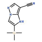 Imidazo[1,2-b]pyrazole-7-carbonitrile, (trimethylsilyl)-