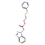 1H-BENZOTRIAZOLE, 1-[[[2-(2-PYRIDINYLDITHIO)ETHOXY]CARBONYL]OXY]-