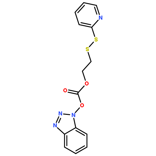 1H-BENZOTRIAZOLE, 1-[[[2-(2-PYRIDINYLDITHIO)ETHOXY]CARBONYL]OXY]-