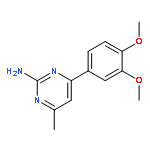 4-(3,4-dimethoxyphenyl)-6-methylpyrimidin-2-amine