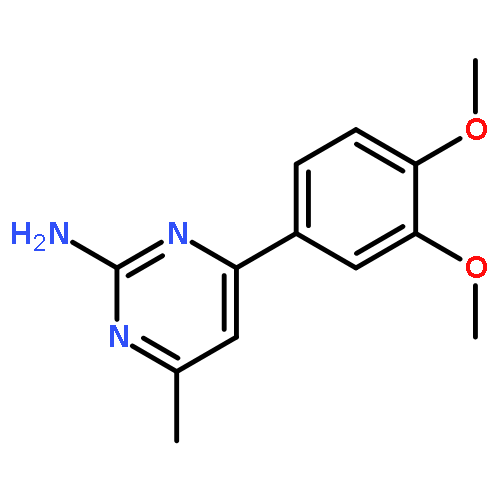 4-(3,4-dimethoxyphenyl)-6-methylpyrimidin-2-amine