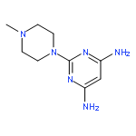 2-(4-methyl-1-piperazinyl)-4,6-Pyrimidinediamine