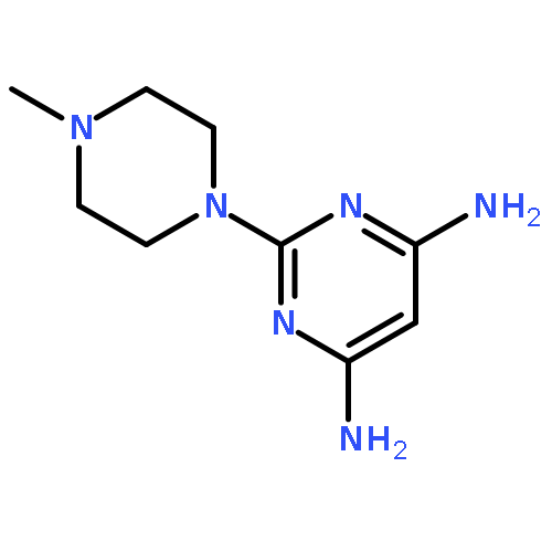 2-(4-methyl-1-piperazinyl)-4,6-Pyrimidinediamine