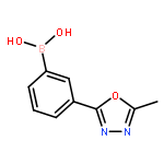 (3-(5-Methyl-1,3,4-oxadiazol-2-yl)phenyl)boronic acid