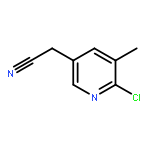 6-chloro-5-methyl-3-Pyridineacetonitrile