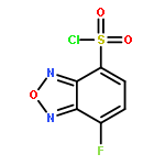 2,1,3-Benzoxadiazole-4-sulfonylchloride, 7-fluoro-