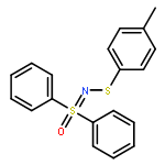 SULFOXIMINE, N-[(4-METHYLPHENYL)THIO]-S,S-DIPHENYL-