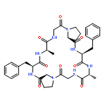 CYCLO(D-ALANYLGLYCYL-L-PROLYL-L-PHENYLALANYL-D-ALANYLGLYCYL-L-PROLYL-L-PHENYLALANYL)