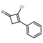 2-Cyclobuten-1-one, 2-chloro-3-phenyl-