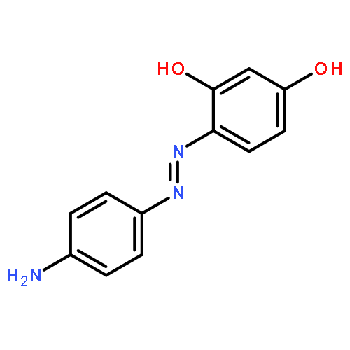 1,3-BENZENEDIOL, 4-[(4-AMINOPHENYL)AZO]-