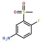 4-fluoro-3-methylsulfonylaniline