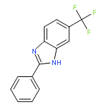 1H-BENZIMIDAZOLE, 2-PHENYL-5-(TRIFLUOROMETHYL)-