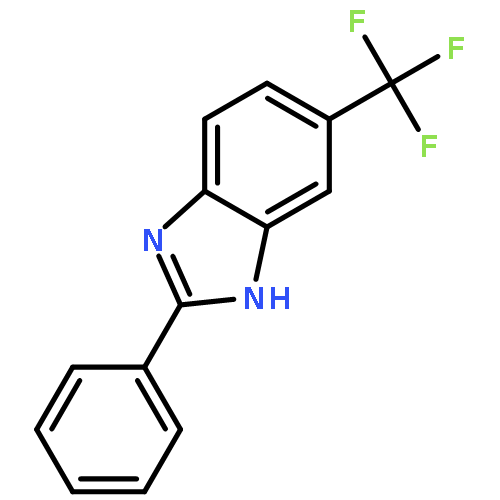 1H-BENZIMIDAZOLE, 2-PHENYL-5-(TRIFLUOROMETHYL)-