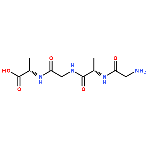 L-ALANINE, N-[N-(N-GLYCYL-L-ALANYL)GLYCYL]-