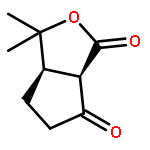 1H-Cyclopenta[c]furan-1,6(3H)-dione, tetrahydro-3,3-dimethyl-, cis-