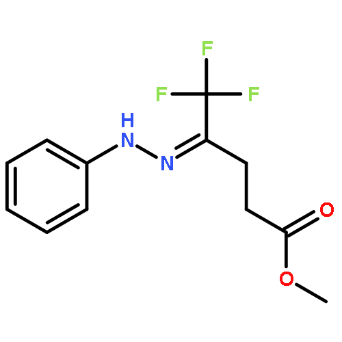 Methyl 5,5,5-trifluoro-4-(2-phenylhydrazono)pentanoate