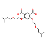 1,3-BENZENEDICARBOXYLIC ACID, 4,6-BIS[2-(3-METHYLBUTOXY)ETHOXY]-