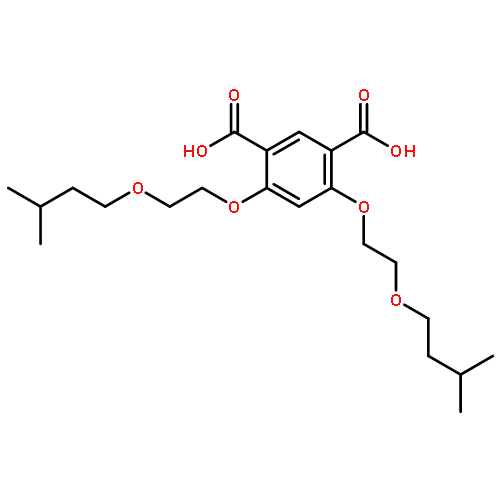 1,3-BENZENEDICARBOXYLIC ACID, 4,6-BIS[2-(3-METHYLBUTOXY)ETHOXY]-