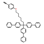 1,1'-Biphenyl, 4,4'',4''''-[7-(4-ethynylphenoxy)heptylidyne]tris-