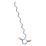 2,5-Pyrrolidinedione, 1-(dodecyloxy)-