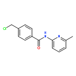 Benzamide, 4-(chloromethyl)-N-(6-methyl-2-pyridinyl)-