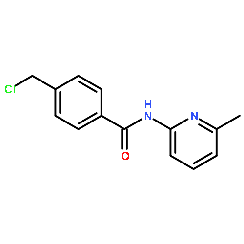 Benzamide, 4-(chloromethyl)-N-(6-methyl-2-pyridinyl)-