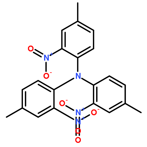 Benzenamine, 4-methyl-N,N-bis(4-methyl-2-nitrophenyl)-2-nitro-