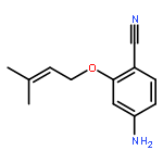 BENZONITRILE, 4-AMINO-2-[(3-METHYL-2-BUTEN-1-YL)OXY]-