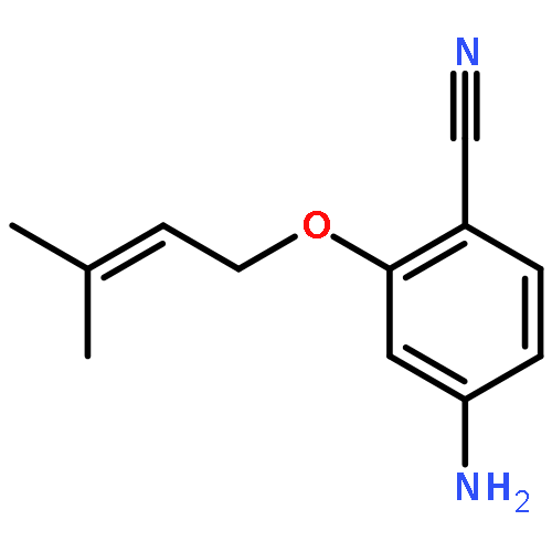 BENZONITRILE, 4-AMINO-2-[(3-METHYL-2-BUTEN-1-YL)OXY]-