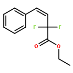 3-BUTENOIC ACID, 2,2-DIFLUORO-4-PHENYL-, ETHYL ESTER, (3Z)-