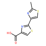 [2,4'-Bithiazole]-4-carboxylic acid, 2'-methyl-