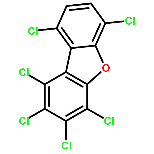 Dibenzofuran,1,2,3,4,6,9-hexachloro-