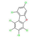 Dibenzofuran,1,2,3,4,7,9-hexachloro-