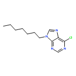 9H-Purine,6-chloro-9-heptyl-