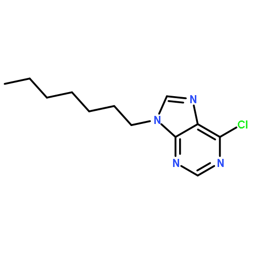 9H-Purine,6-chloro-9-heptyl-