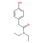 Benzeneacetamide, N,N-diethyl-4-hydroxy-