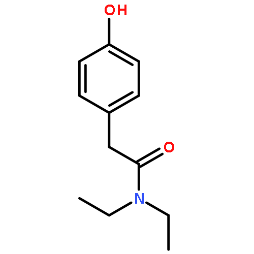 Benzeneacetamide, N,N-diethyl-4-hydroxy-