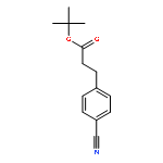 Benzenepropanoic acid, 4-cyano-, 1,1-dimethylethyl ester