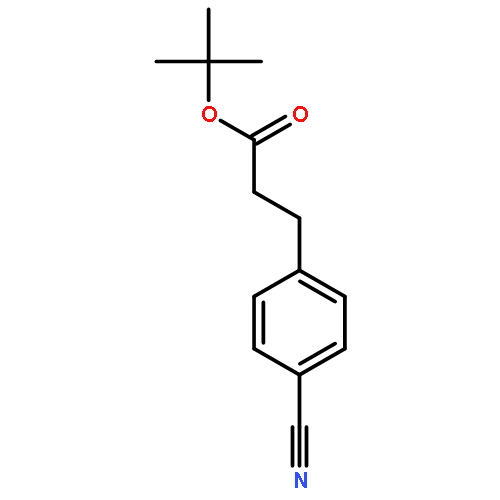 Benzenepropanoic acid, 4-cyano-, 1,1-dimethylethyl ester