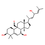 3β,7β,23-Trihydroxycucurbita-5,24-dien-19-al