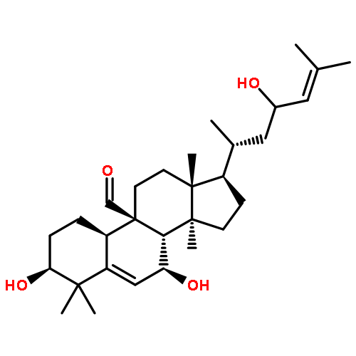 3β,7β,23-Trihydroxycucurbita-5,24-dien-19-al