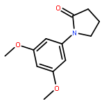 2-Pyrrolidinone, 1-(3,5-dimethoxyphenyl)-