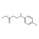 3-Pentanone, 1-[(4-chlorophenyl)amino]-