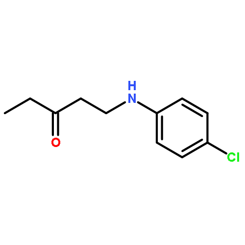 3-Pentanone, 1-[(4-chlorophenyl)amino]-