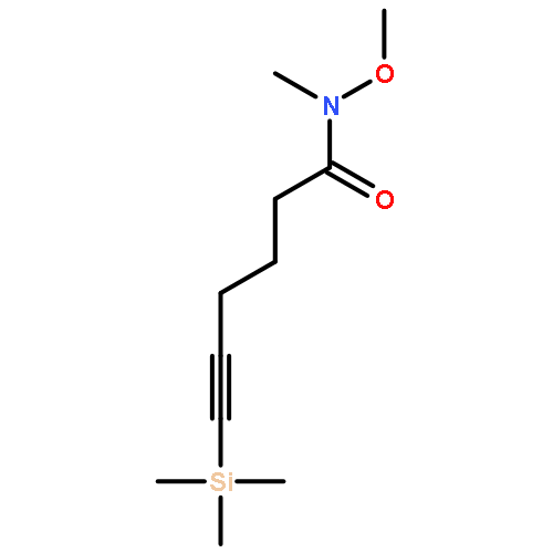 5-Hexynamide, N-methoxy-N-methyl-6-(trimethylsilyl)-